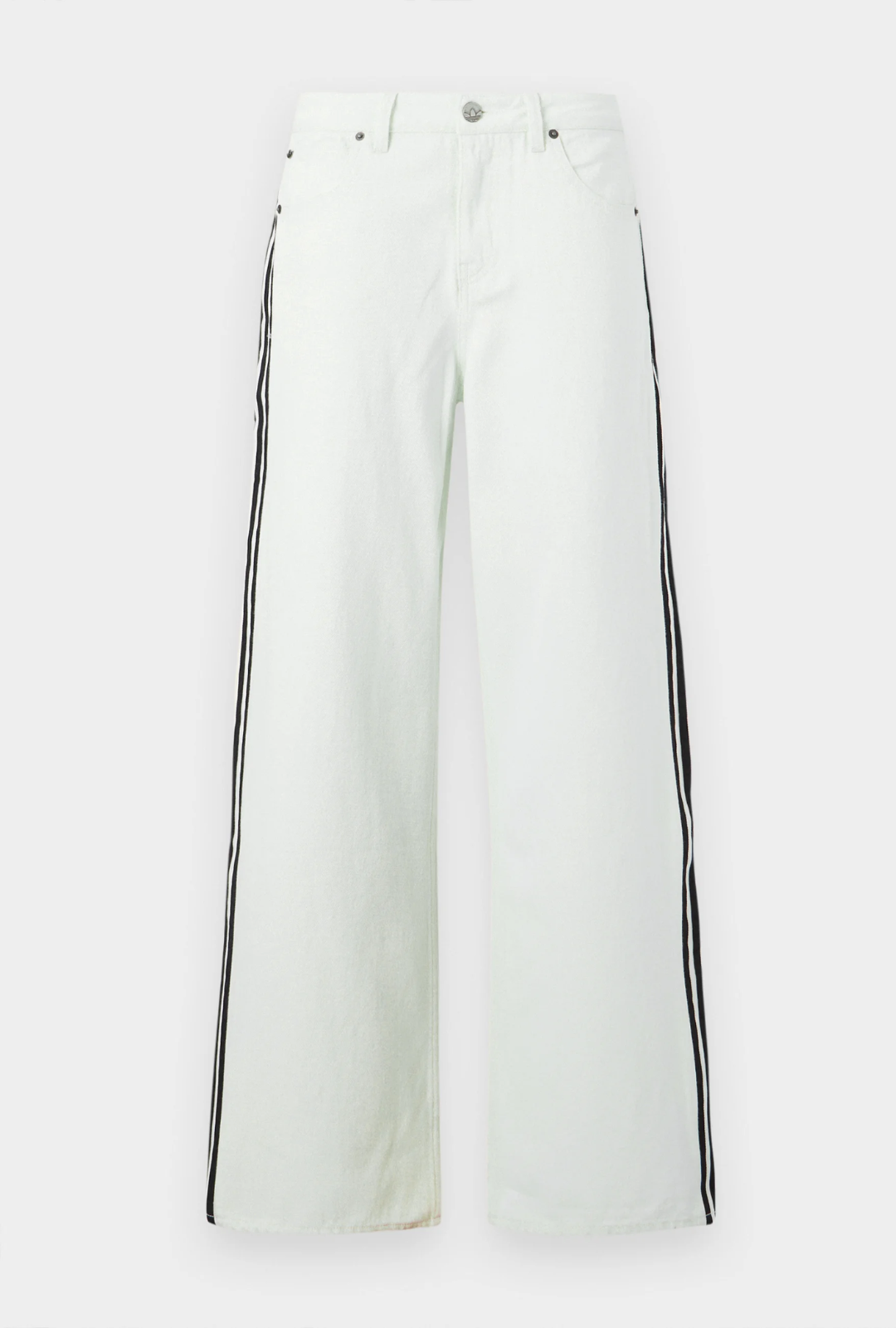 'FIREBIRD' Wide Leg Jeans + White Jacket