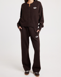 Brown Essentials knit (cardigan + trousers)
