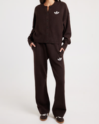 Brown Essentials knit (cardigan + trousers)